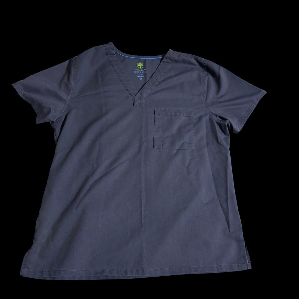 Healing Hands gray V-Neck Shirt